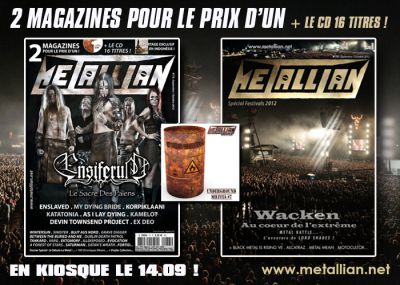 Wacken 2012 road book in Metallian n°73